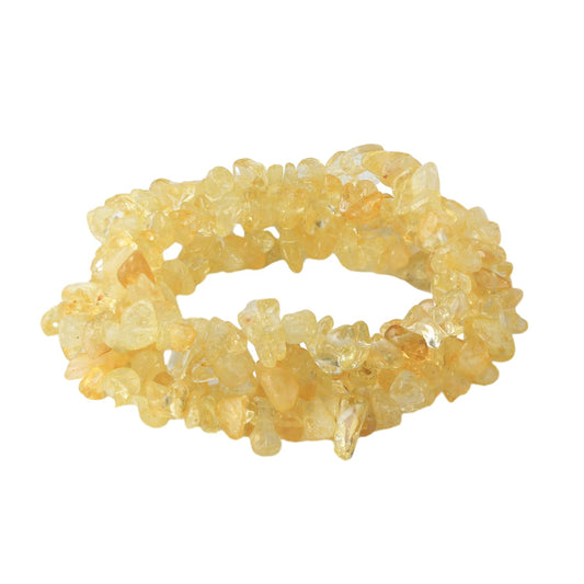 31 inches Chip Stone Loose Gemstones Beads Drilled Strand for Jewelry Making (Citrine)
