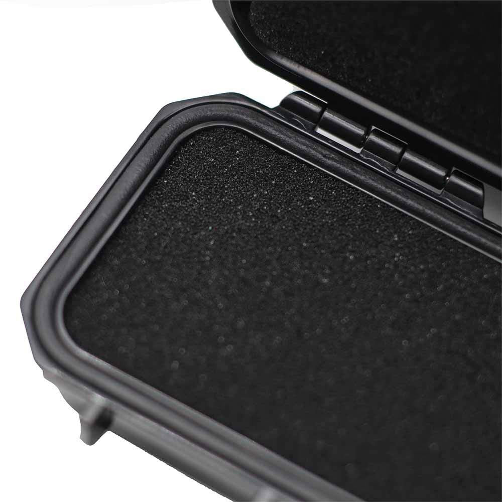 RovyVon RX10 EDC Tool Case Box, Small Organizer Storage to Protect Gears Gadgets, 1PCS, 6.89" x 3.21" x 1.45" (Black)