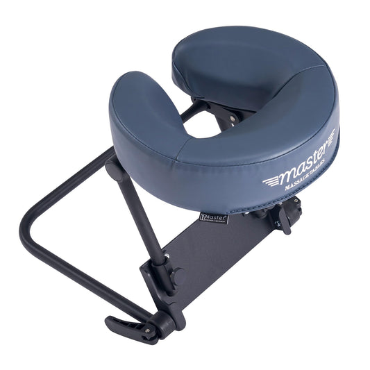 Master Massage Home Use Sleeping Mattress Top Massage Kit-Adjustable Headrest Face Pillow Cradle & Face Cushion Support Bracket, Head Rest Support- Eye Surgery Recovery -Royal Blue