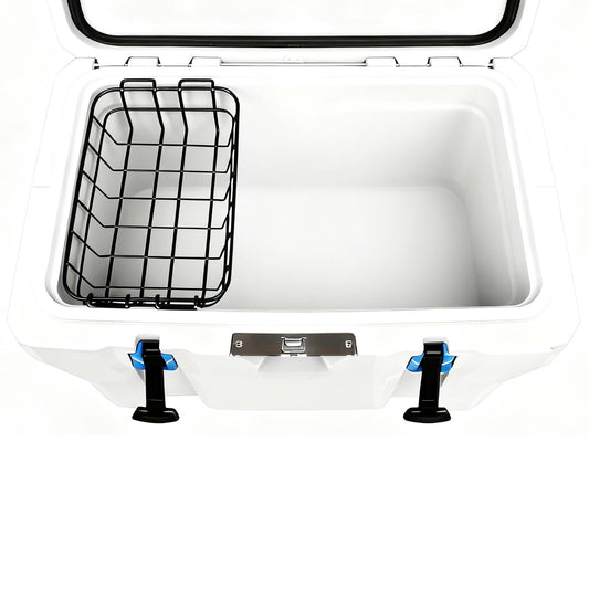 14.45" Cooler Basket,Cooler Basket Compatible with Lifetime 77 Qt, 115 Qt, Ozark Trail 73 Quart Ice Chest, Coolers Accessories for Lifetime and Ozark Trail - Keep Food Dry & Organized.(1-Pack)