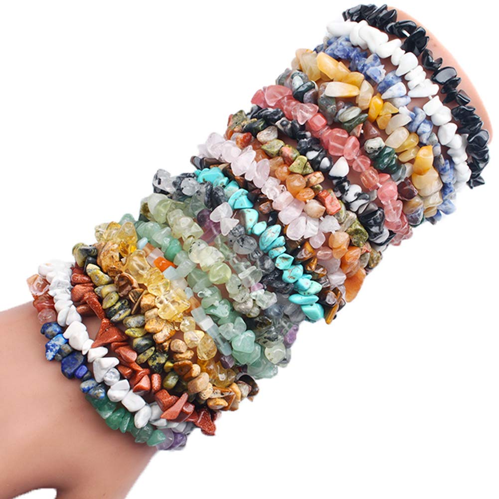 Natural Chip Stone Beads India Agate 5-8mm About 400 Pieces Irregular Gemstones Healing Crystal Loose Rocks Bead Hole Drilled DIY for Bracelet Jewelry Making Crafting (5-8mm, India Agate)