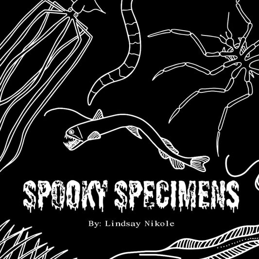 Spooky Specimens: An Educational Coloring Book for All Ages (Coloring Books by Lindsay Nikole)