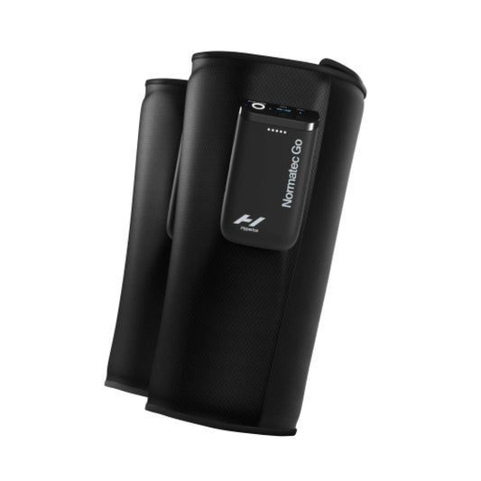 Hyperice Normatec Go Calf - Recovery System with Patented Dynamic Compression Massage Technology - Targeted Relief for Pain and Inflammation