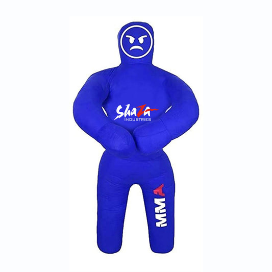 Shaza Sports Kids MMA Throwing Grappling Dummy Bag Unfilled (Blue)
