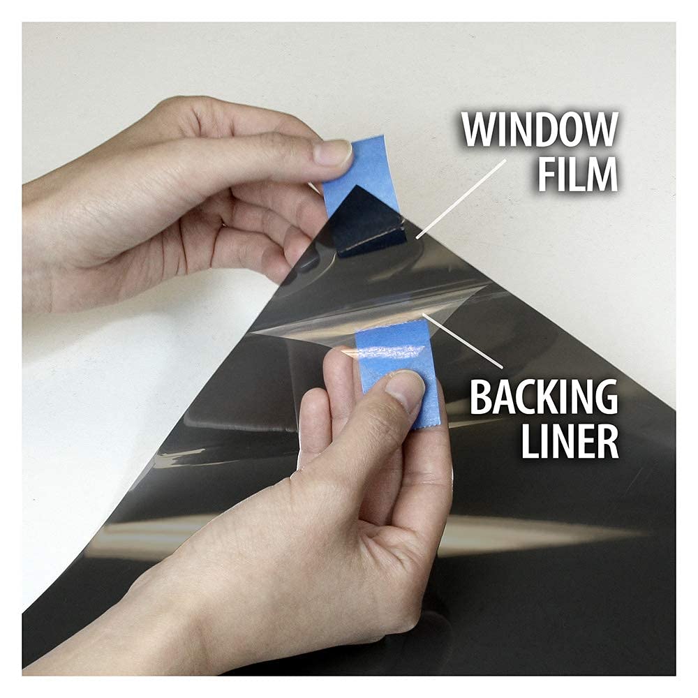 BDF NA35 Window Film Sun Control and Heat Rejection Natural Black 35 (Medium) - 36in X 50ft