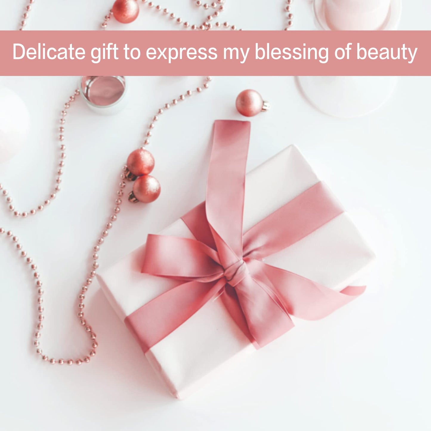 Contrybox Gua Sha Facial Tools, Rose Quartz Guasha Tool for Face & Eye, Puffiness Reducing & Jawline Sculpting Face Stone Gua Sha Tools for Skin Care Woman GuaSha Stone Tool, Pink