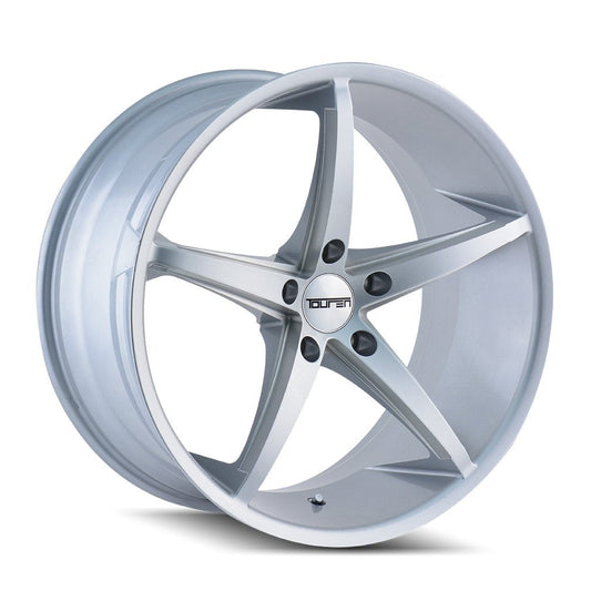 TR70 18x8, Bolt Pattern: 5x120/, Offset: 20, SILVER/MILLED SPOKES, set of 1