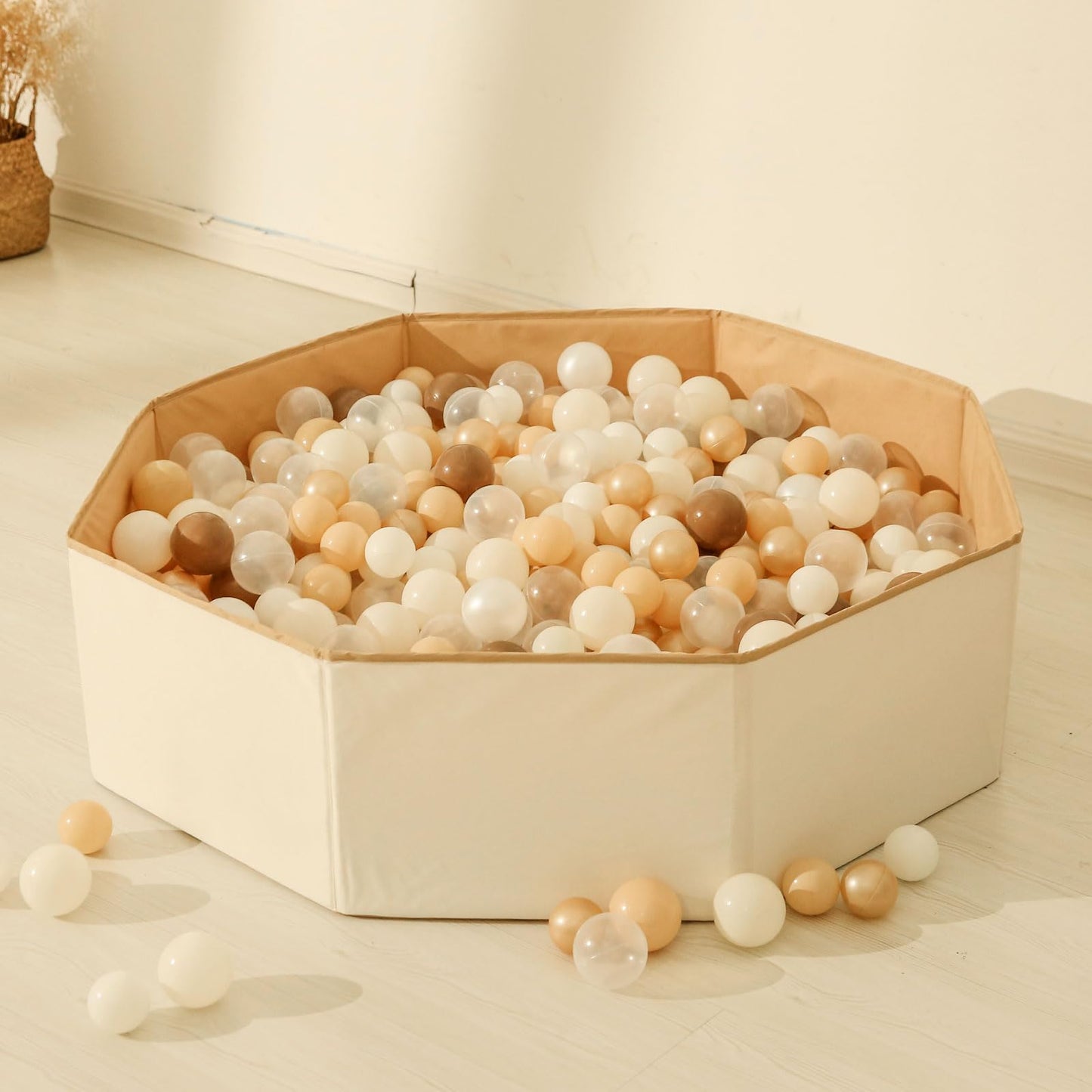 Foldable Ball Pits for Kids and Pets - Versatile Toddler Pool and Cat Ball Pit - Perfect for Girls and Boys Indoor and Outdoor Play Ball Pit - Easy to Assemble and Storage(Balls Not Include)