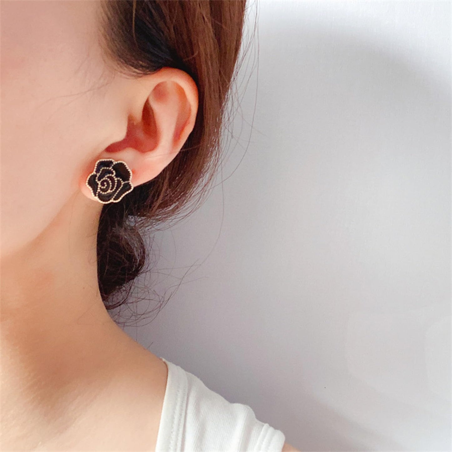 NEWITIN 15 Pairs Magnetic Stud Earrings for Women Clip on Earring Magnet Studs Inlaid Cubic Zirconia Pearl Stud Earring Fashion Non Piercing Magnetic Earrings for Women