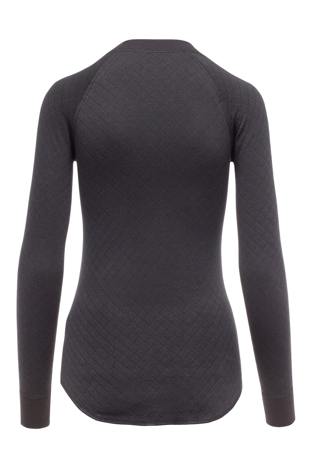 Thermowave 3in1 Merino Wool Women's Base Layer - Thermal Shirts for Women - Merino Wool Underwear Long Sleeve 330 GSM Quick Dry Extra Warm, Anthracite, L