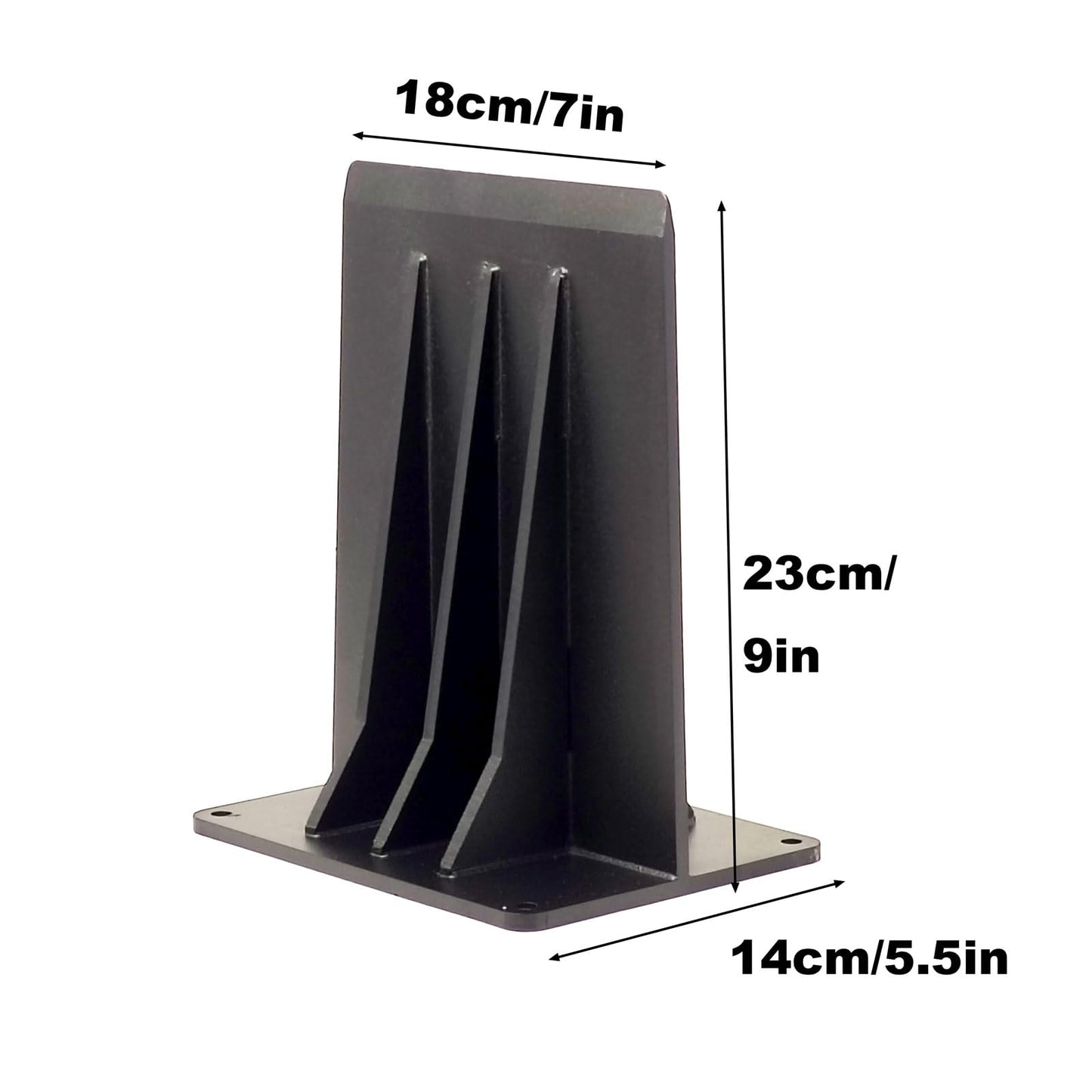 ZAFortLign Kindle Cracker Log Firwood Splitter, 8in 8.8lb Manual Steel Wood Splitting Wedge for Wood Stove Fireplace and Fire Pits, Black (Black)