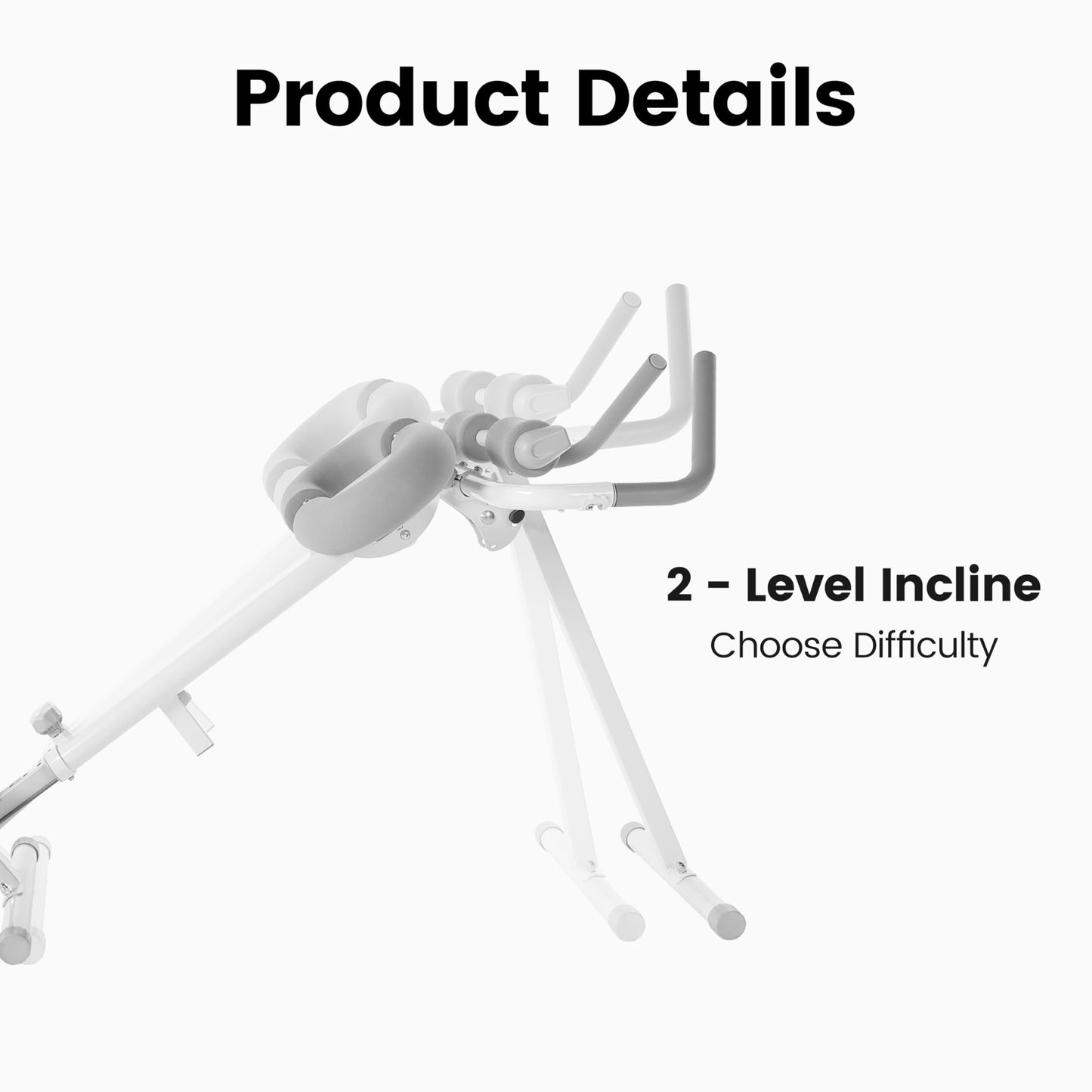 Wonder Core Pro Max - Ab Machine for Stomach Workout, Ab Workout Equipment for Home Gym Trainer, 4-in-1 Exercise Equipment - Rowing, Leg Press, Glider, Roman Chair