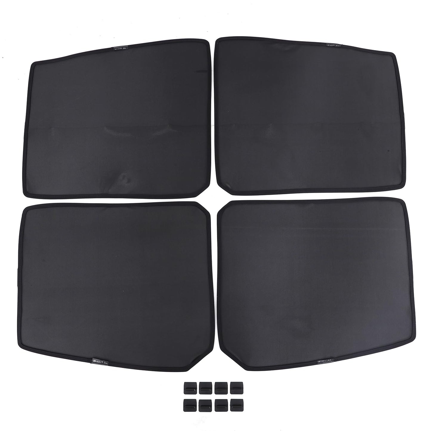 Sunroof Sunshade Breathable Mesh for Hummer EV 2024-2026 Accessories Roof Screen Mosquito Net UV Blocker Sun Protector Glare HeatShield Moonroof Mesh Net Car Roof Cover for Camping2 (Black)