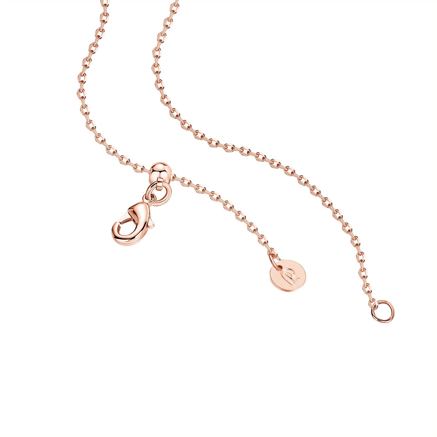 PAVOI 14K Rose Gold Plated Lock Pendant Necklace | Womens Cute Necklaces | Friendship Necklace for Women