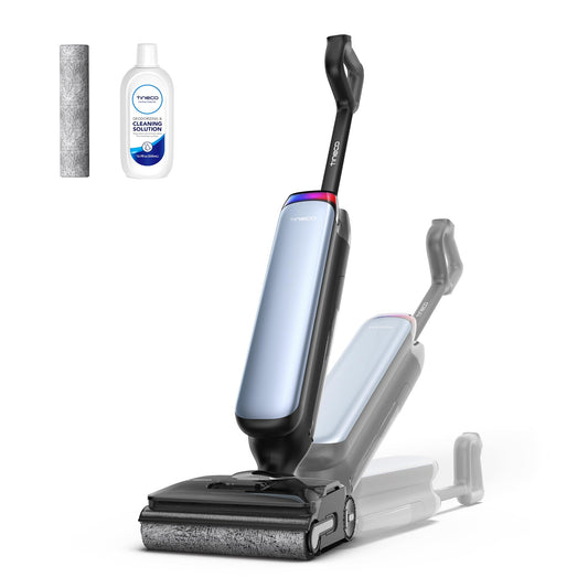 Tineco Floor One S9 Artist Pro Wet Dry Vacuum Cleaner, 22kPa Suction, 360° SmoothDrive, Anti-Tangle Design, 185°F Flashdry, 75 Min Runtime, Dual-Edge Cleaning, 180° Lay-Flat