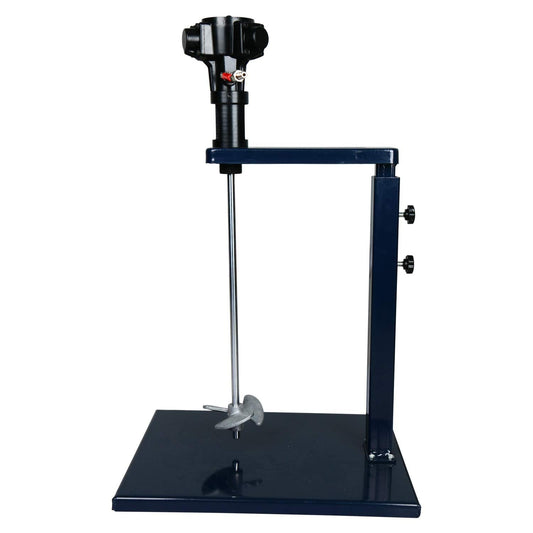 YaeTek 5 Gallon 20L Pneumatic Automatic Paint Mixer Machine Air Agitator Spray Paint Shaker Height Adjustable for Viscous Liquid Ink Dye Chemicals Blender Mixing Machine Disperser Coating
