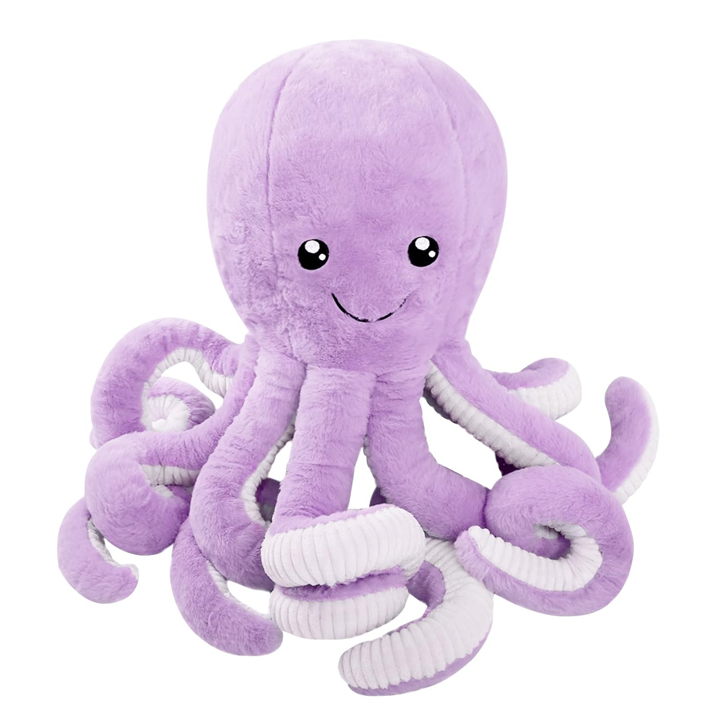 DENTRUN Octopus Stuffed Animals, Giant Octopus Plush Doll Play Toys for Kids Girls Boys Adults Birthday Xmas Halloween Present Stuffed Sea Animals Plushie, 7/16/24/32 Inches, 5 Colors