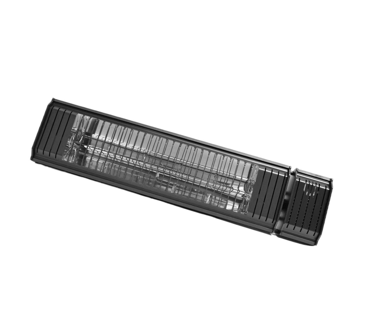 SunWave 1500 Watt Electric Infrared Patio Heater, Wall Mounted Patio Heater, Outdoor/Indoor Infrared Heater With 5 Heat Settings Wireless Remote