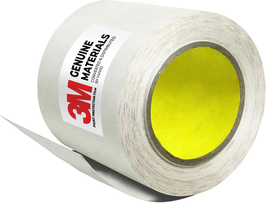 3M Clear Paint Protection Vinyl Film 6 Inch Wide Choose Your Size (6 Inch x 300 Inch Bulk Roll)