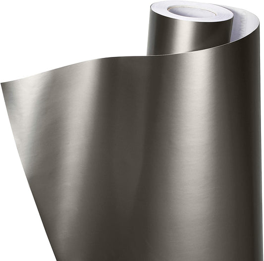 VViViD XPO Charcoal Matte Gun Metal Dark Grey 5ft x 50ft Full Car Vinyl Wrap roll