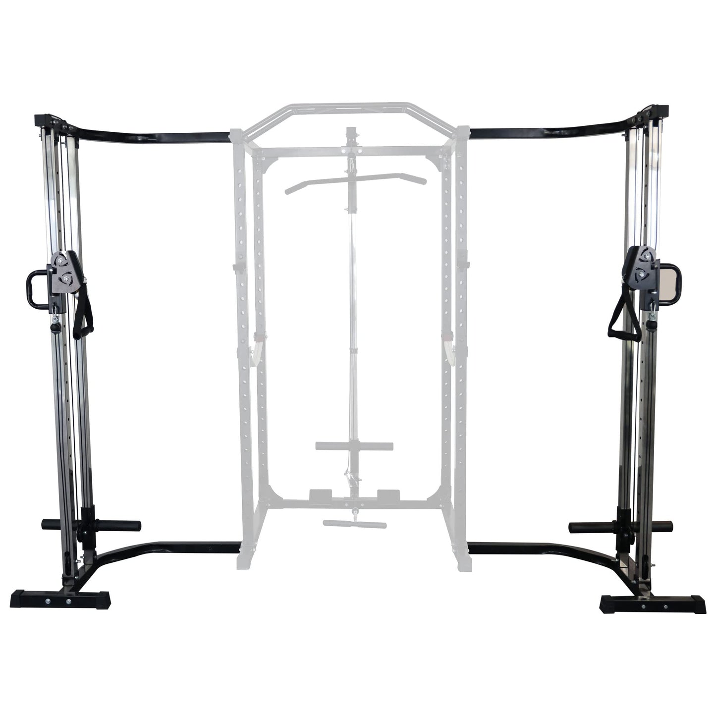 Fitvids Black Cable Crossover Attachments for Home Gym – Sports Training – nan – Black
