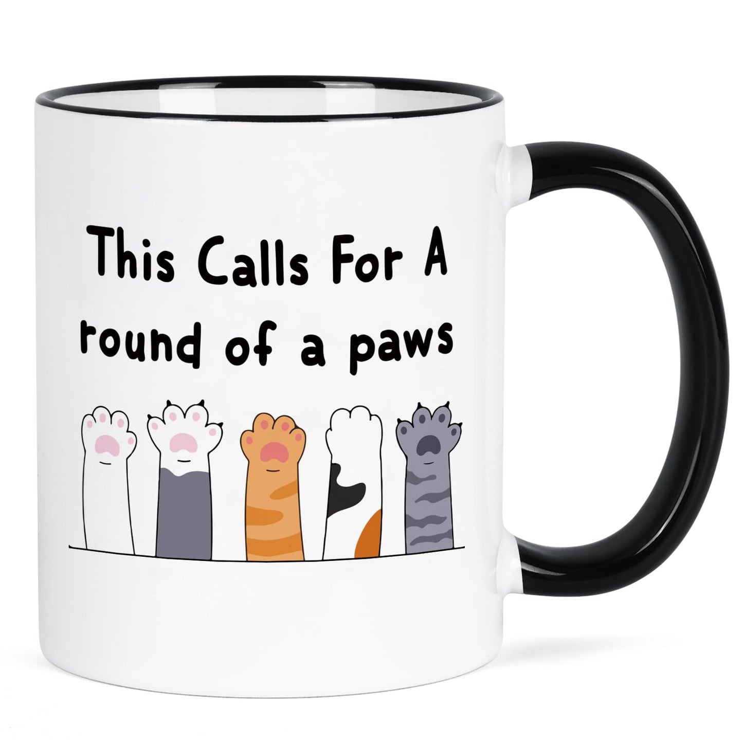 YHRJWN Graduation Gift for Women Men, Cute Paws Congratulations Gifts for Him Her, Proud Of You Coffee Mug, Graduation Mugs for Friends Family Animal Lover, New Job Mug 11Oz