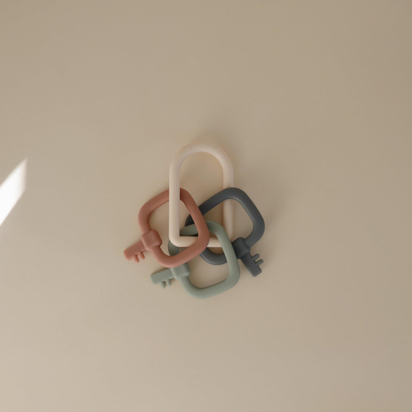 mushie Key Toy | Baby Sensory Toy for 10 Months+