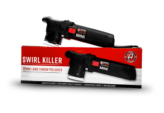 Adam's Polishes Swirl Killer 12mm Polisher - Orbital Polishing Paint Correcting Buffer Tool - Car Scratch Remover - Use Post Car Wash Clay Bar & Pre Wax or Ceramic Coating
