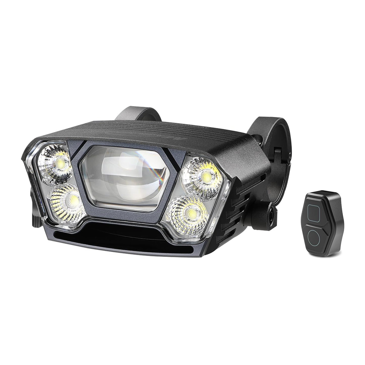 Magicshine MONTEER 12000 Mountain Bike Light,IPX6 Waterproof 12000 Lumen Max Output,20,000mAh Type-C Battery Pack with Reverse Charging Ultimate MTB Light