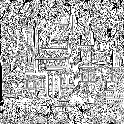 Mythographic Color and Discover: Enchanted Castles: An Artist's Coloring Book of Dreamy Palaces and Hidden Objects