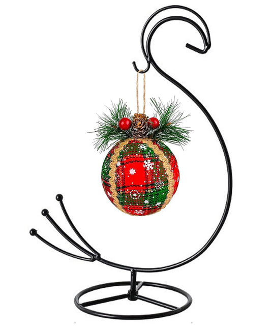 Maibloln Ornament Display Stand Hanger Rack Hook Chrismas Ornament Party Decoration Holder Air Plant Flower Pot Hanging Terrarium Home Office Decoration
