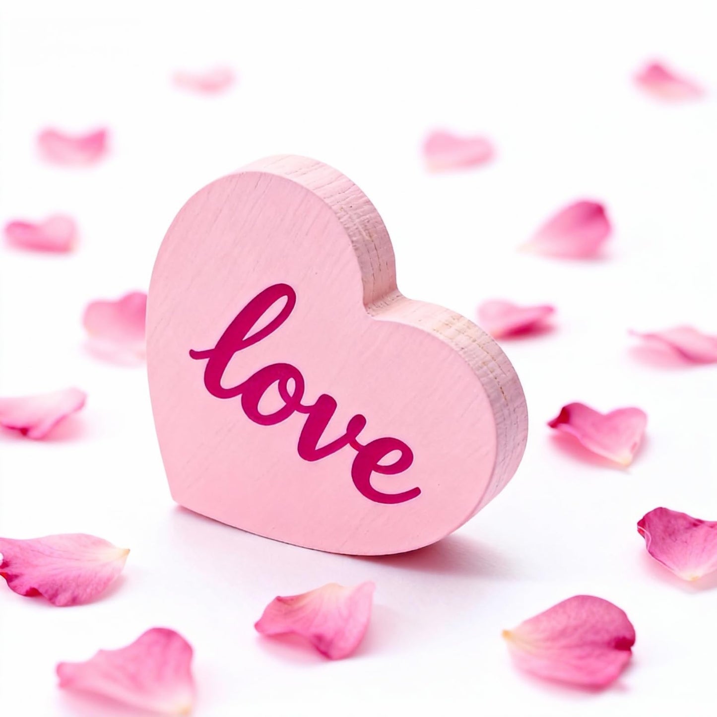 12 Pack Unfinished Pine Wood Hearts 4x4 Inch - DIY Craft Supplies for Valentine’s Day, Romantic Couple Gifts & Wedding Decor Blanks (Ideal for Painting & Wood Burning)