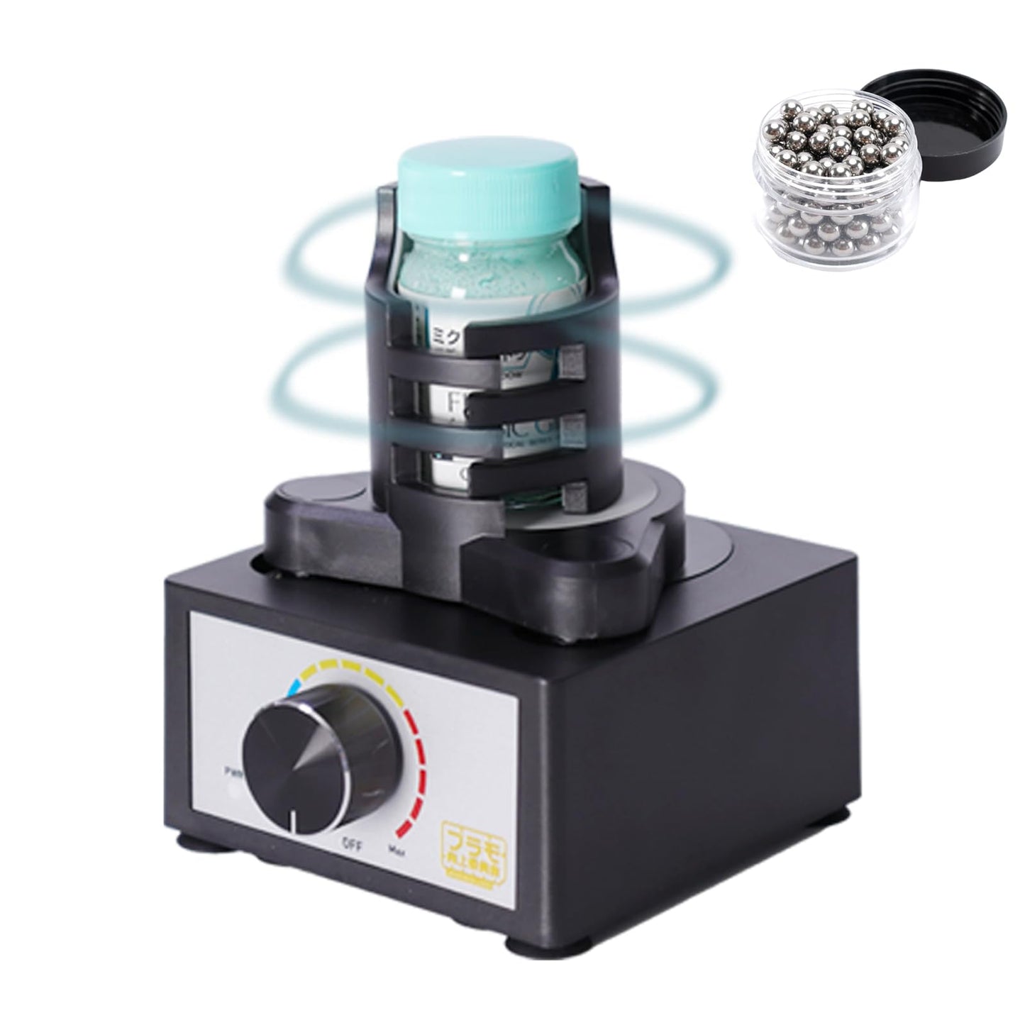 LABHOUSE 2400RPM Vortex Mixer Model Paint Shaker Mix Up to 100ML Adjustable Speed for Hobby Acrylic Paints,Nail Polish,Pigment,Eyelash Glue Adhesives,Testing Tubes