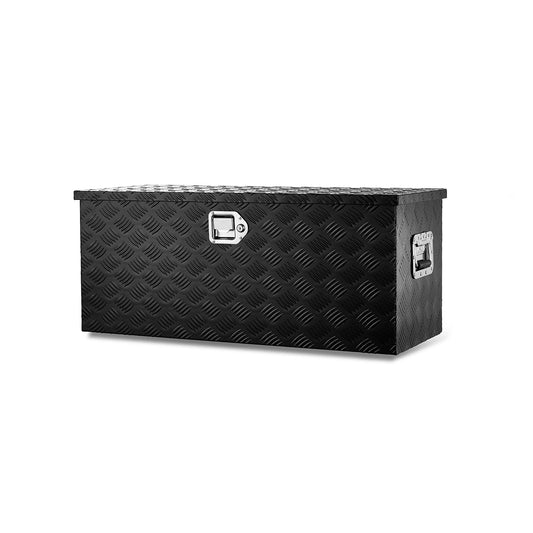 36 inch Truck Tool Box,Aluminum Truck Bed Tool Box w/Handled Lock and keys,Universal Fit for Pickup‌ Truck,Trailer,Vehicle,UTV,ATV-Black,36 X 15 X 14 inch