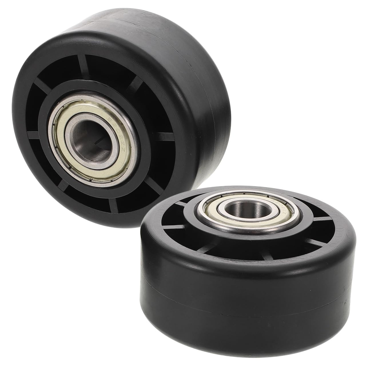 Toddmomy Fitness Equipment Universal Wheel 2.75 Inch Durable Gym Roller Replacement for Treadmills Exercise Bikes Easy Diy Installation Smooth Rotation