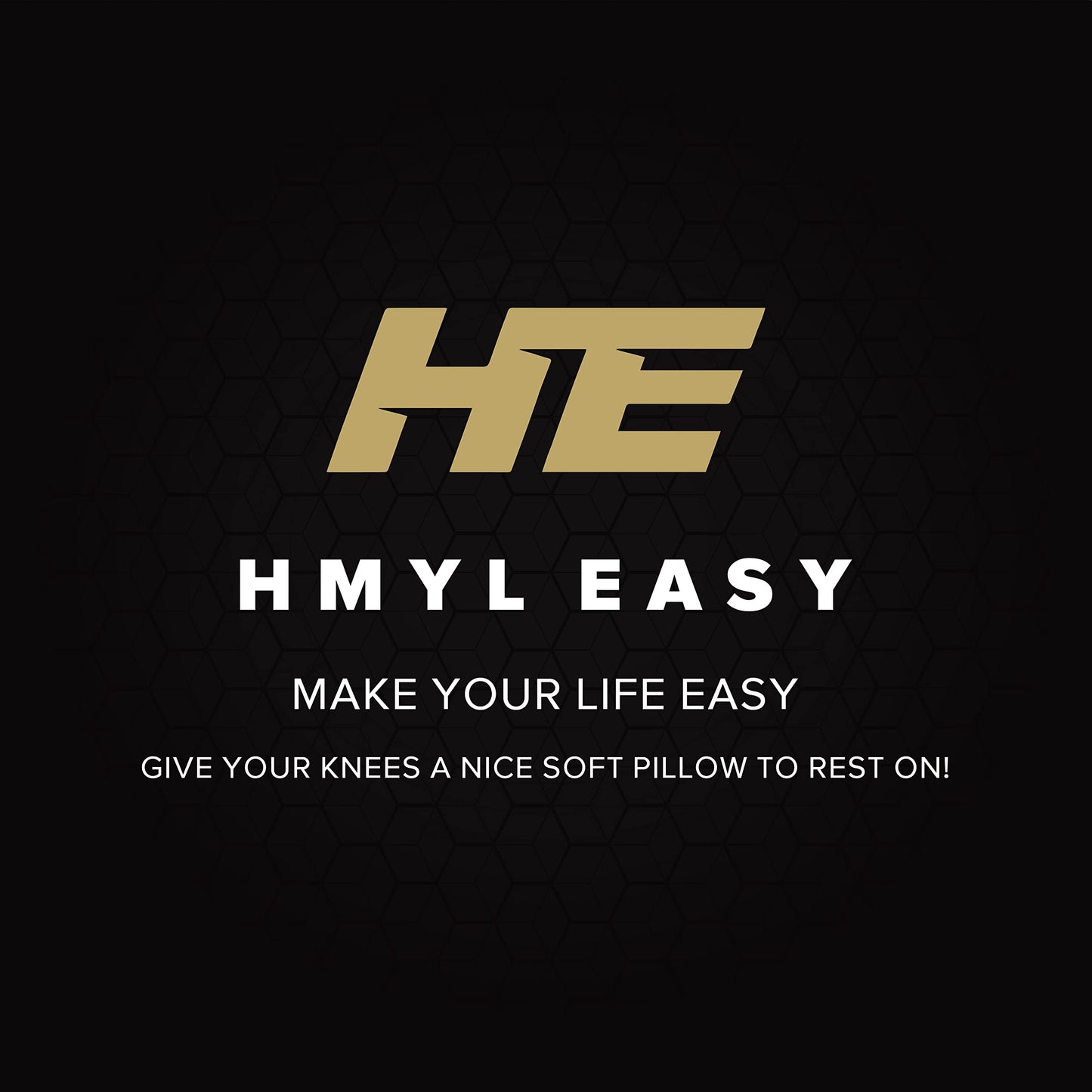 Hmyl Easy Knee Pad Insert for Work Pants/Bibs, Uniforms, and Tactical Pants, Breathable Knee Pad Inserts for Construction, Flooring, Gardening,and Garage, 11.5''×7.9''×0.45'', BLACK, 3 Pairs