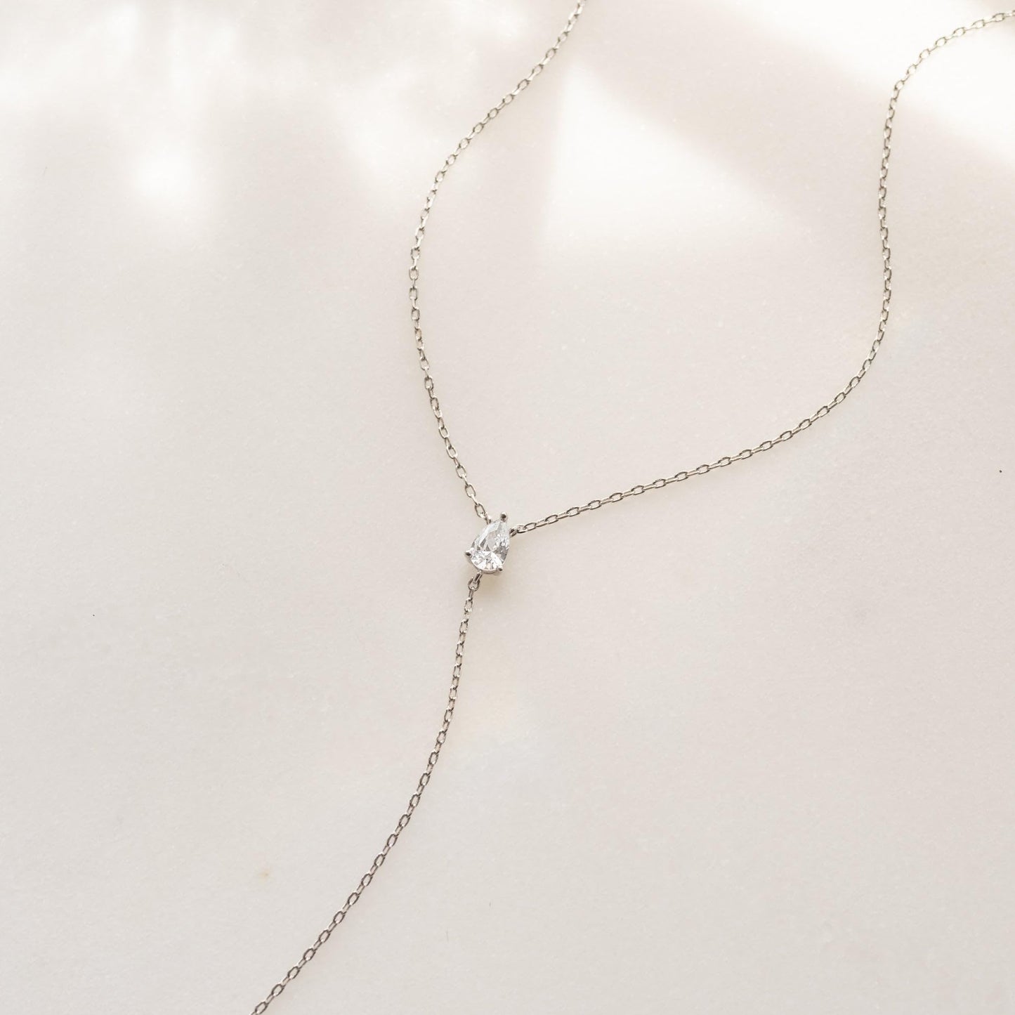Fglqfam Lariat Necklace for Women, Dainty Long Necklaces, 14k Gold/Silver Plated Y-Shaped Drop Chain Necklace, Simple Layered Necklaces, Trendy Jewelry Gifts