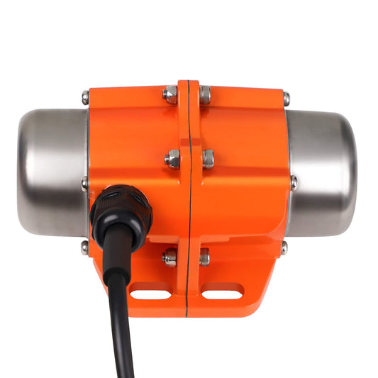 TOAUTO Concrete Vibrator Vibration Motor 150W Single Phase AC 110V 3600rpm Aluminum Alloy Case Vibrating Motor for Shaker Table