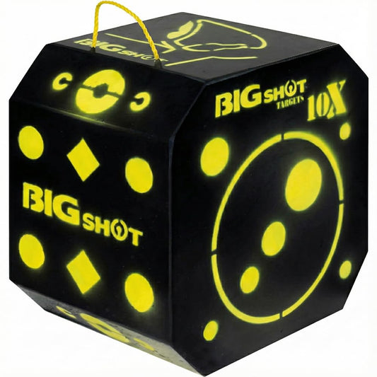 BIGSHOT Titan 10XS Foam Archery Block: Durable Broadhead Target for Backyard Crossbow & Bow Hunting - Premium Foam Archery Target for Precision Shooting