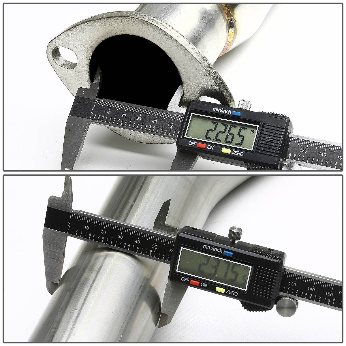 DNA MOTORING CBE-HC922-NRT Stainless Steel Cat Back Exhaust System [Compatible with 92-00 Honda Civic Coupe/Sedan]