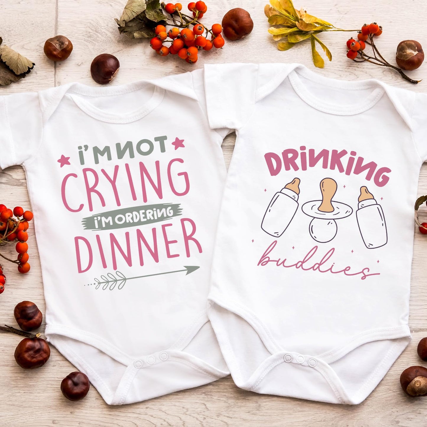 Falueqg Baby Shower Iron on Transfers - 30Pcs Pink DTF Transfers Ready to Press, Cute Iron on Decals Patches for Baby Girls Bodysuit, Heat Appliques Vinyl Stickers for Baby Onesie Bibs Decorating Kit