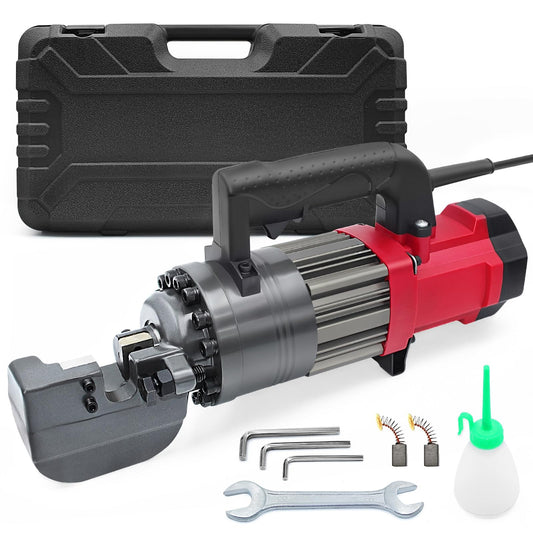 DEFIPRO 7/8 inch Electric Hydraulic Rebar Cutter 1400W, Portable Rebar Cutter 2-3s Cutting Speed Cuts 4-22mm #7 3/8" 5/8" up to 0.87" Rebar/Steel within 2-3s, RC-22