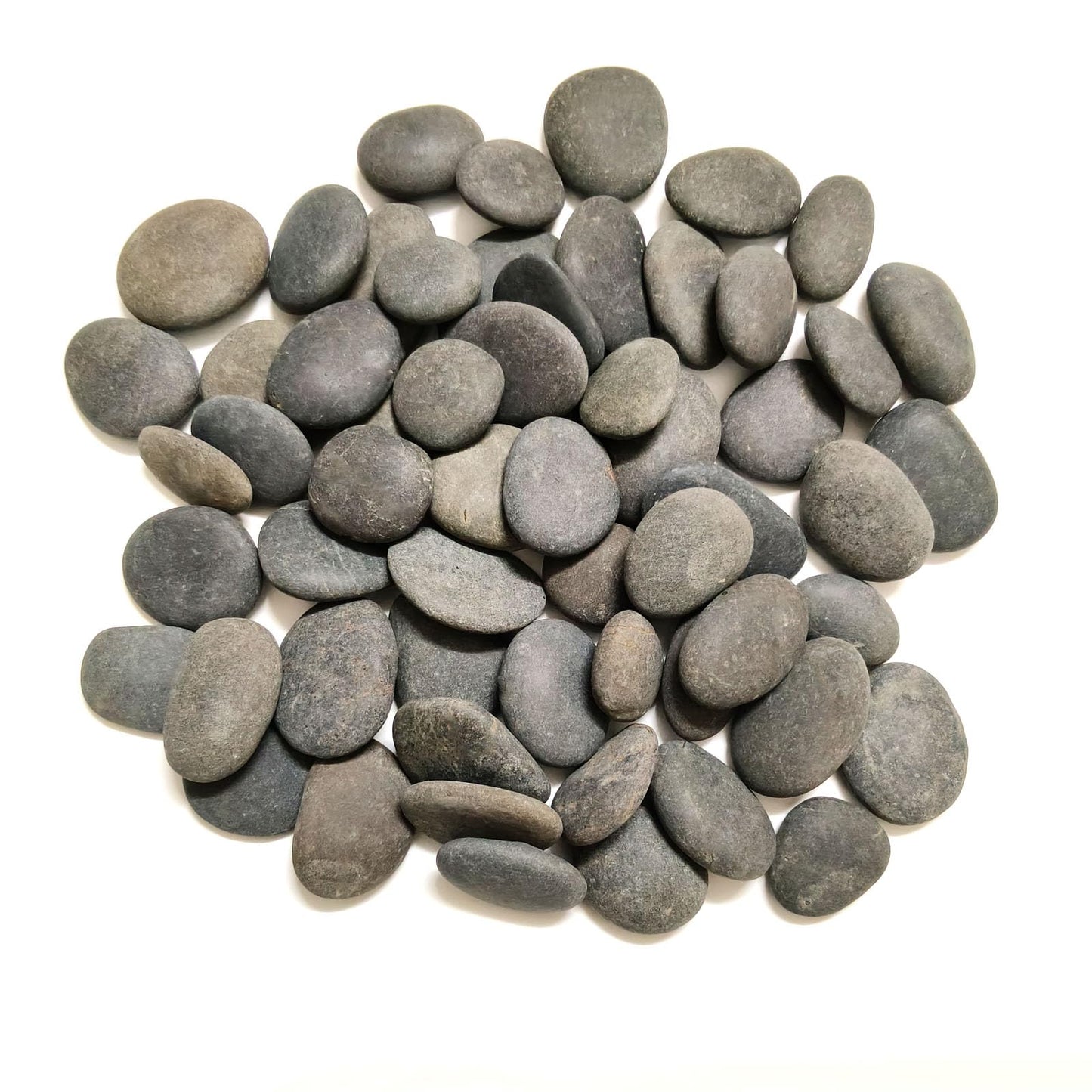 River Rocks for Painting 70 Pcs Smooth Painting Stones Set, 20 Large (2-3 Inch) & 50 Small (1.2-1.6 Inch) Flat Pebbles for Rock Painting, Arts & Crafts Supplies for Adults & Beginners