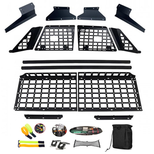 ITrims Storage Molle Panel for Toyota Prado Land Cruiser LC250 2024 2025 / Lexus GX550 Accessories Interior Trunk Organizer Cargo Rack Basket Shelf Luggage Storage Box Carrier Hanging Boards