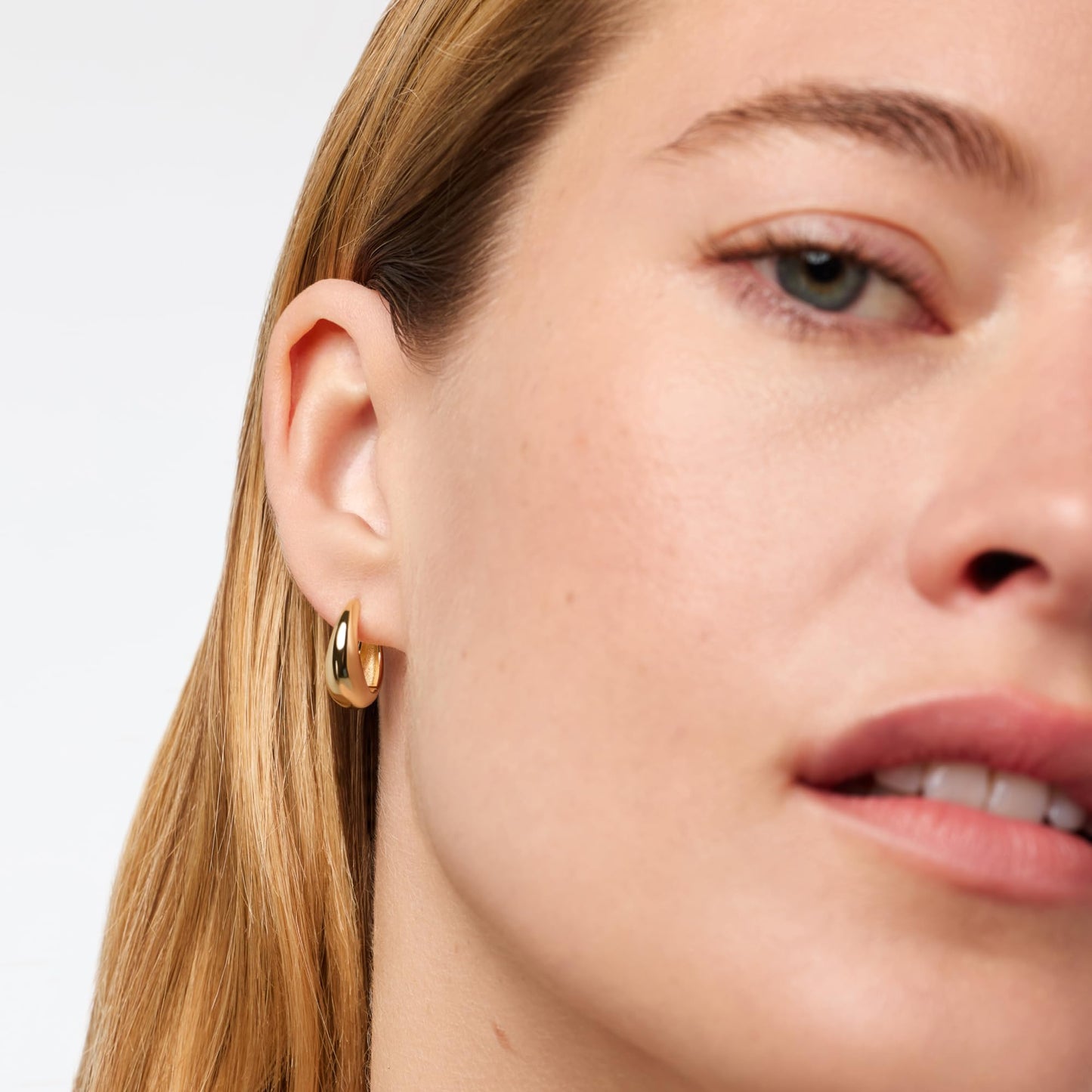Ana Luisa Hoop Earrings for Women - Sterling Silver, 14K Gold Plated & Silver Rhodium Plated Assorted Earring Styles - Dainty, Small Gold Hoop Earrings for Daily Wear - Hypoallergenic & Tarnish-Free