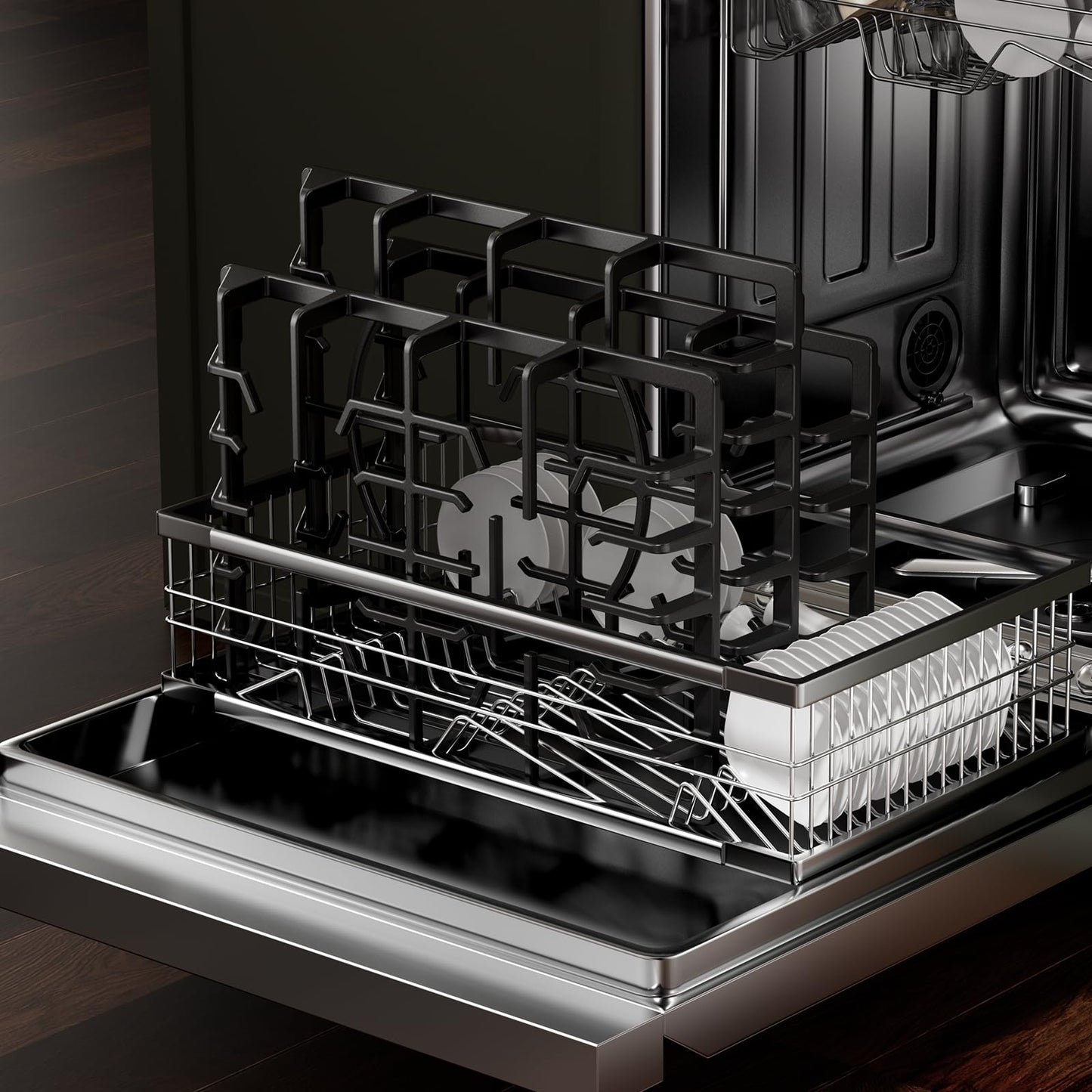 Empava 36" Cooktop with 5 Italy Sabaf Sealed Burners NG/LPG Convertible Tempered Glass in Black Model 2025, Gas 36In