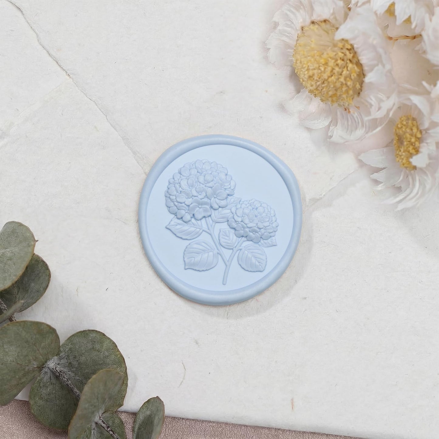 UNIQOOO Light Blue Glue Gun Sealing Wax Sticks for Wax Seal Stamp - Perfect for Wedding Invitations, Cards Envelopes, Snail Mails, Wine Packages, Christmas Gift Ideas, Pack of 16