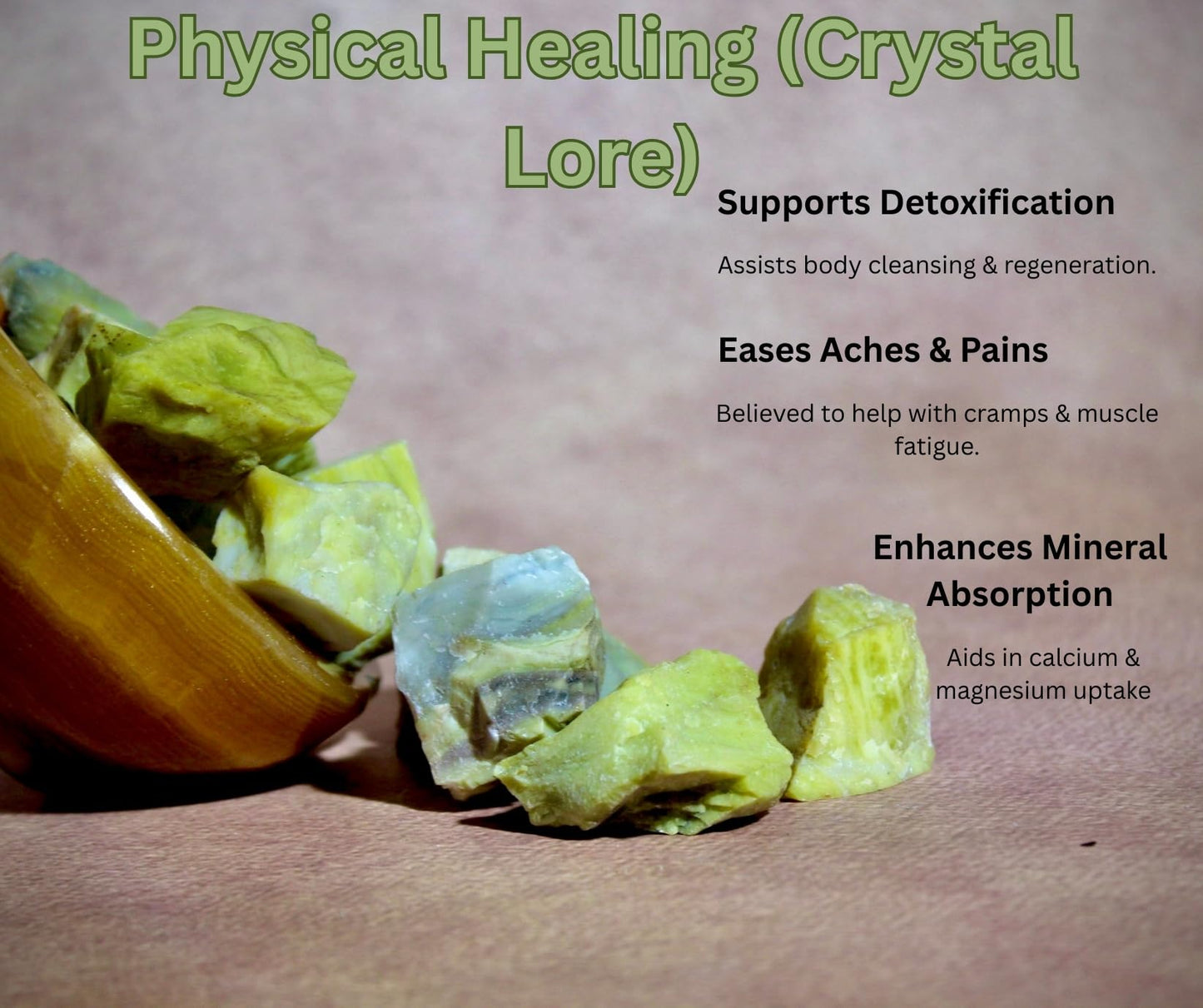 Serpentine Raw Crystals Natural Healing Stones for Kundalini Awakening, Chakra Balancing, Meditation, Reiki, Energy Work, Wire Wrapping & Spiritual Home Decor