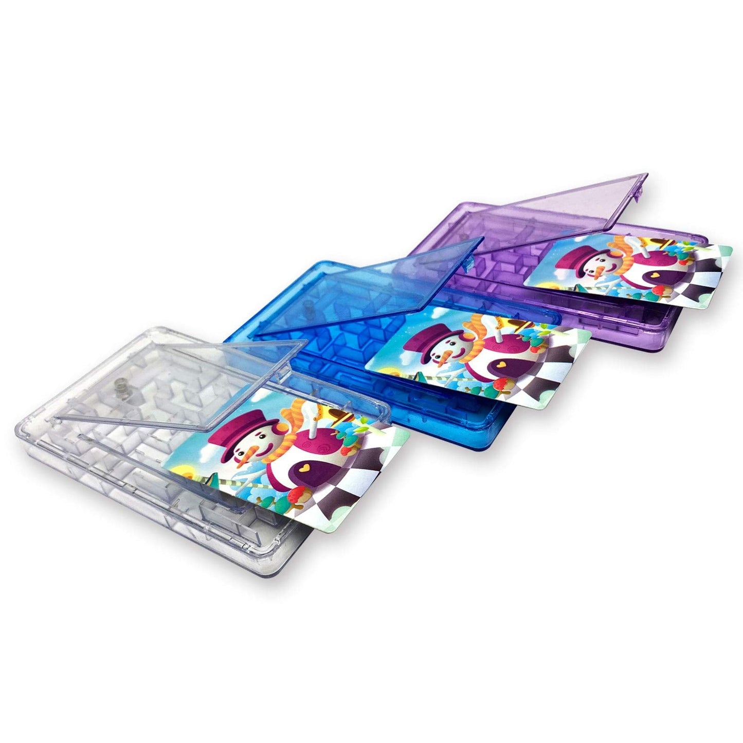 CCGGAD Maze Intellect Game,Gift Card Holder Maze,Stocking Stuffers for Kids,Teens or Adults,Interesting Money Puzzle Boxes for Cash or Gift Cards(3Pcs)