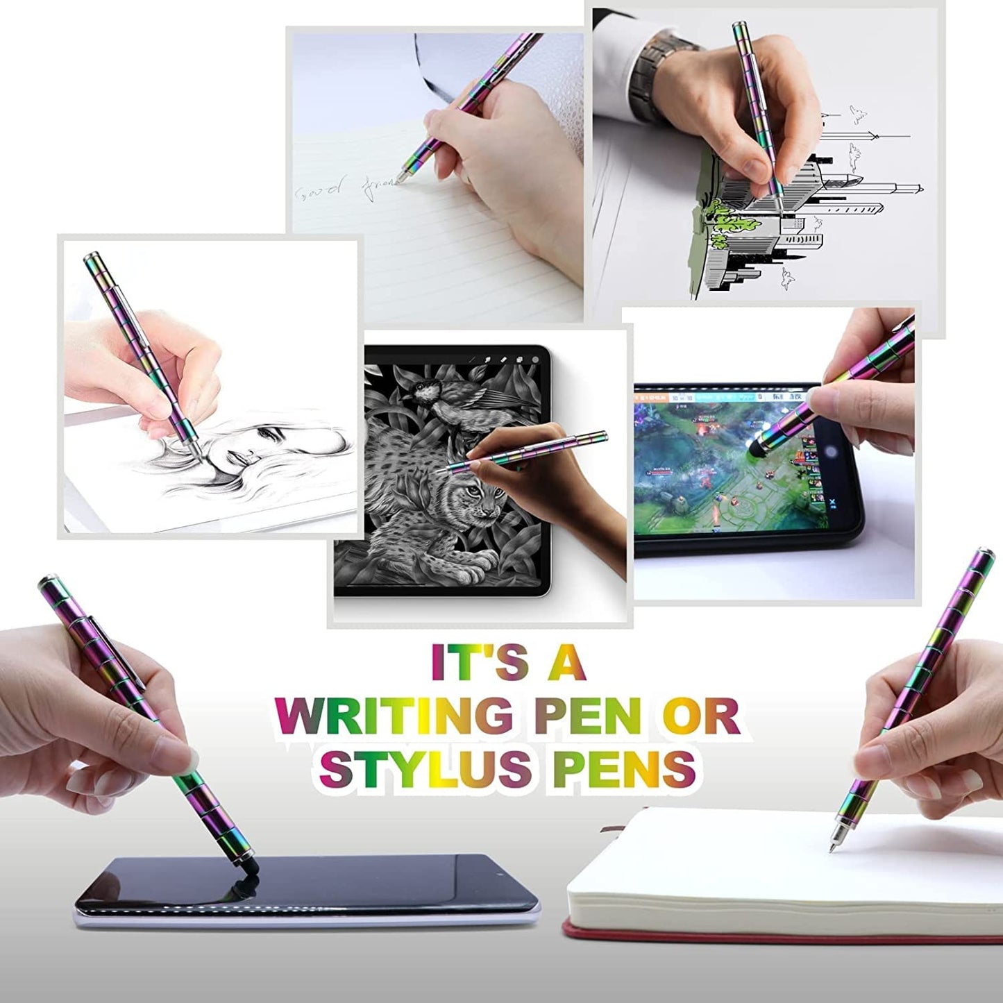 boncty Fidget Pen, Decompression Magnetic Toy Pen, Gift for Teenage Boys, Best Gift for 8-12 Years Old, Novelty Toy for Kids or Friends